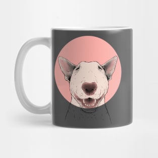 Happy pup face smiling Mug